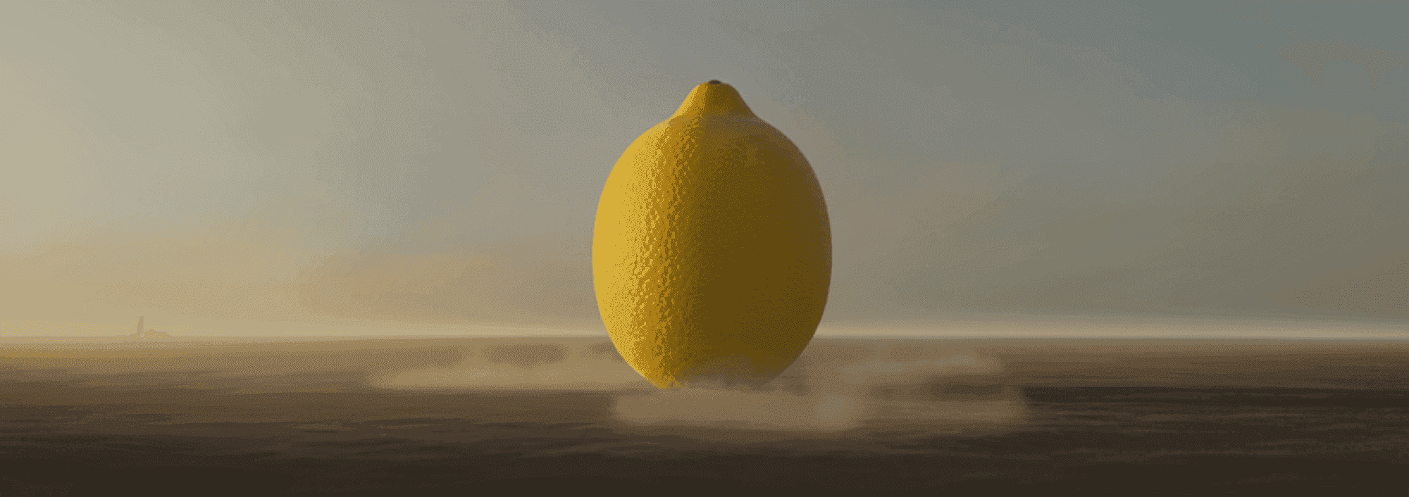 A giant lemon