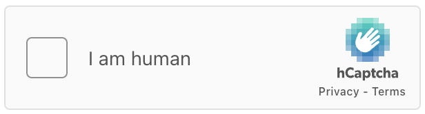 hCaptcha Checkbox Widget