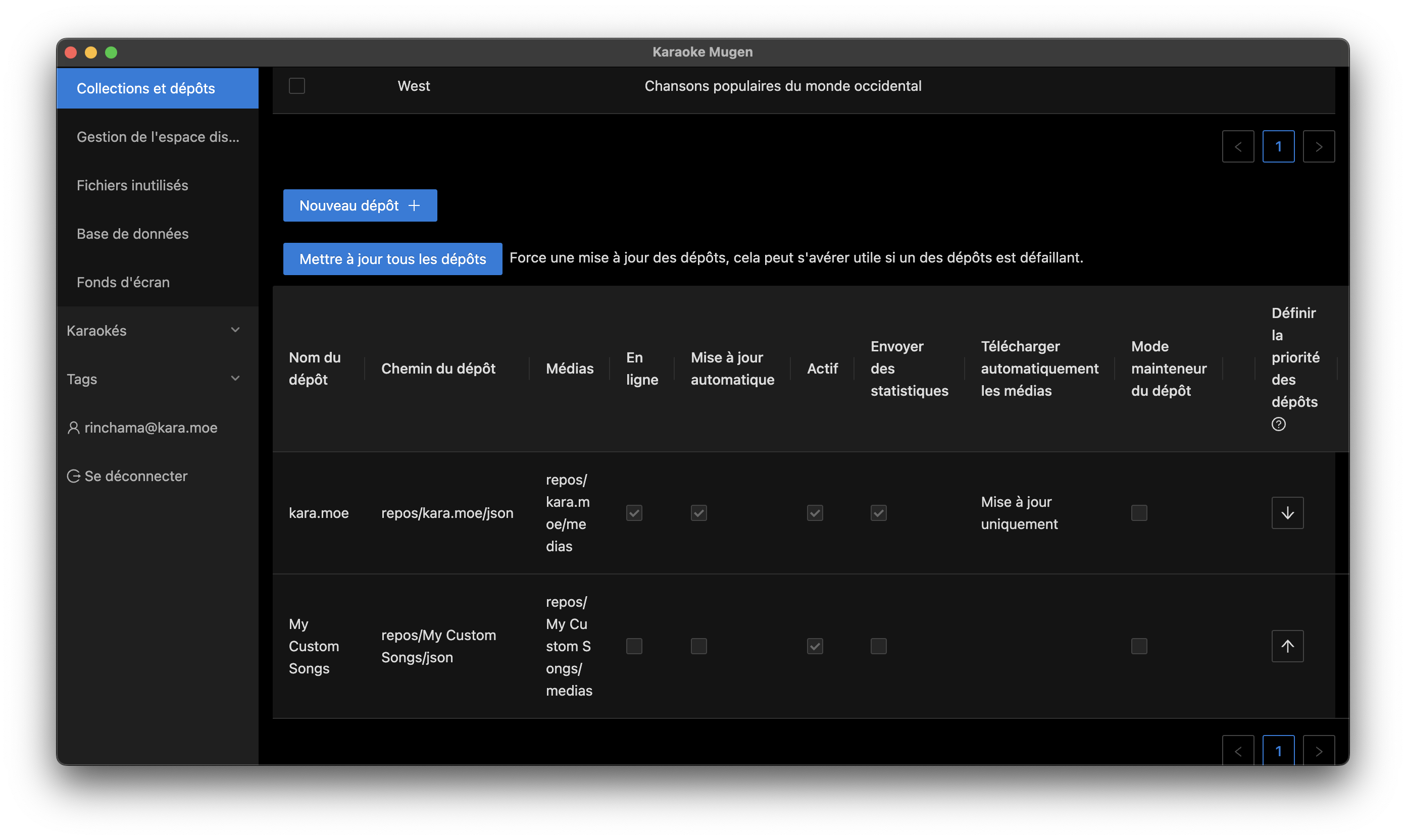Repositories