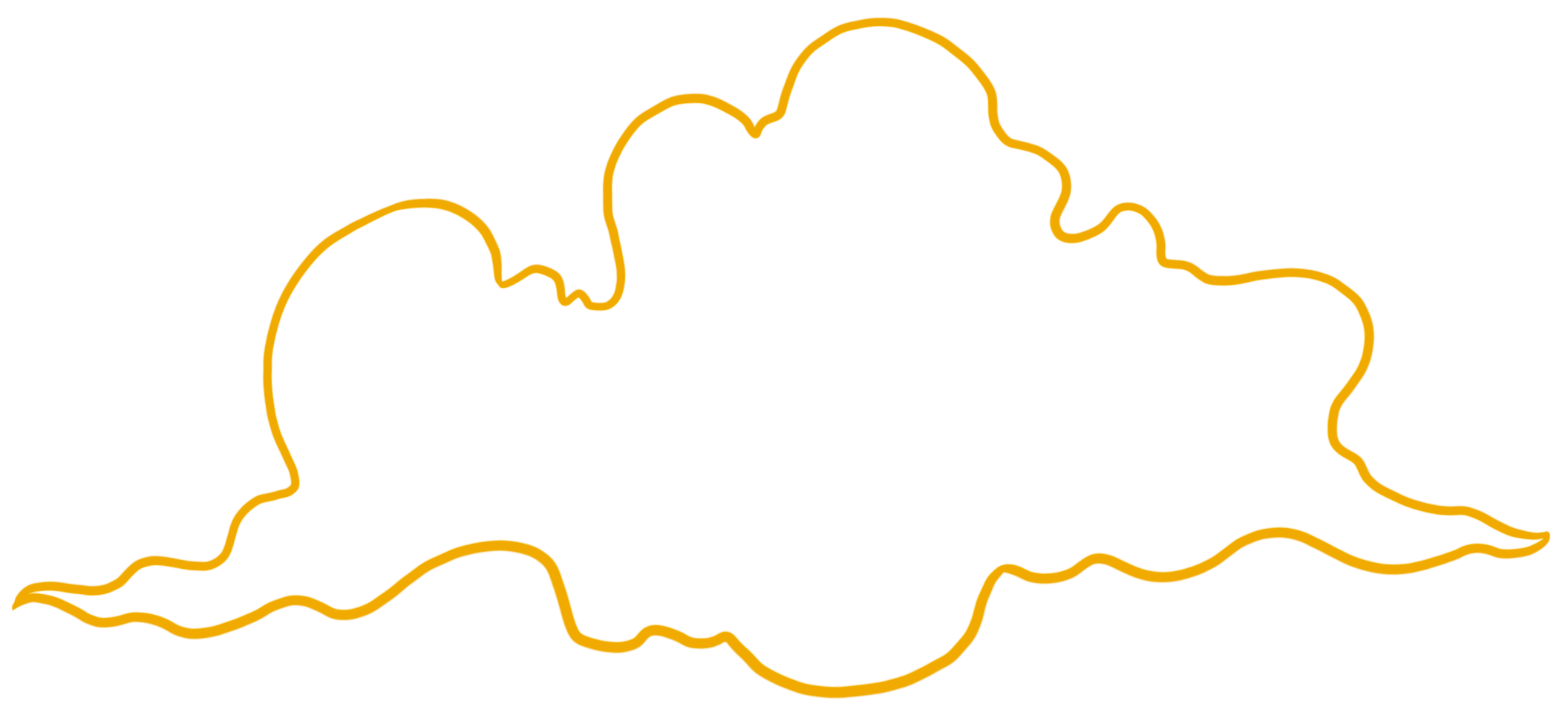 Cartoon Cloud Drawing