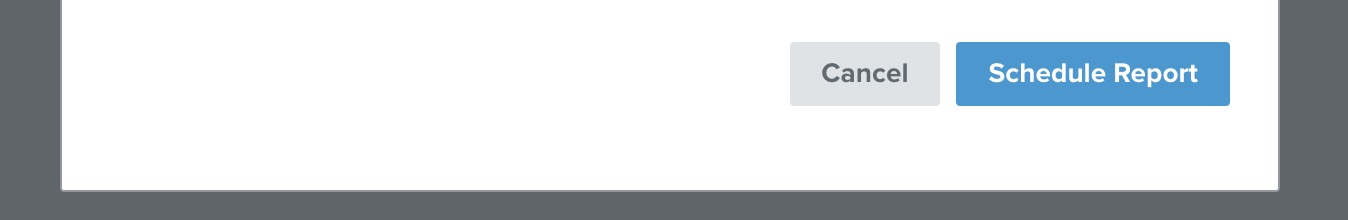 Dans la fenêtre modale des rapports de planification, le bouton Rapport de planification est mis en surbrillance.