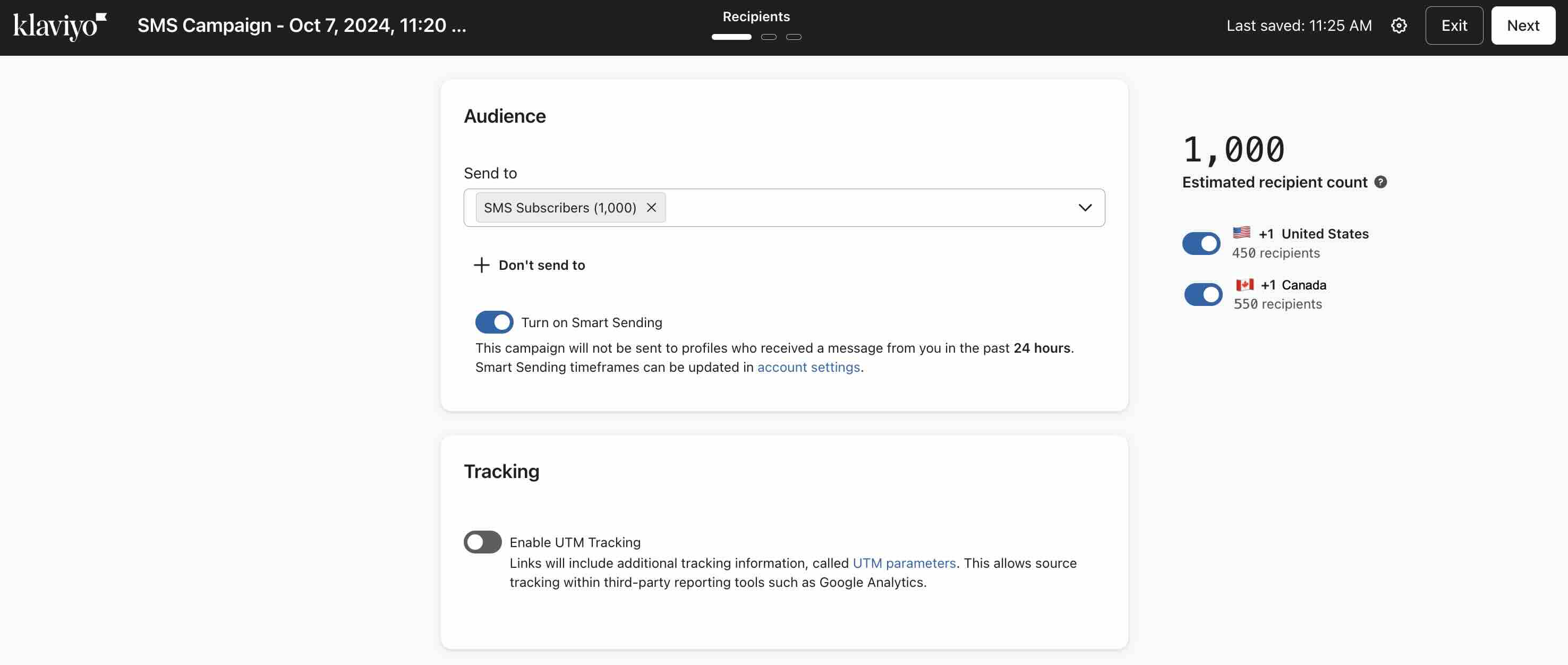 Elegir a qué países debe dirigirse la campaña