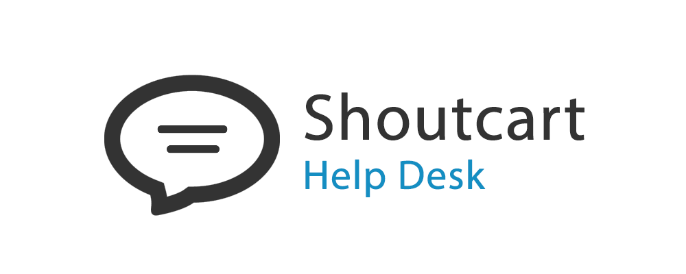 Shoutcart Help Desk Help Center home page
