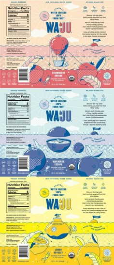 an info sheet showing the different types of boats