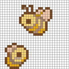 an image of a cross stitch pattern with two faces