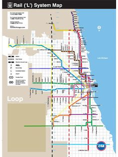 the rail system map is shown in black and white, with different lines on it
