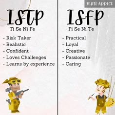 Isfp Meaning, Istp Vs Isfp, Istp X Isfp, Isfp And Istp Relationship, Isfp Istp Relationship, Isfp Relationships, Istp Isfp Fanart, Isfp X Istp Mbti, Istp Relationships