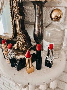Best French Red Lipsticks | LaVieOnGrand French Red Lipstick Aesthetic, Red Lipstick Chanel, French Lipstick, Best French Red Lipstick, French Red Lip, Parisian Lipstick, French Red Lipstick, Red Lipstick Makeup French, Parisian Red Lipstick