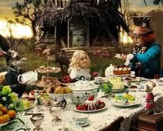 a group of people that are sitting around a table