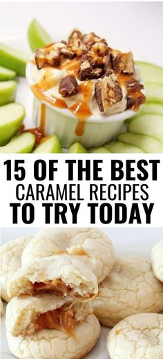Today is your lucky dayI have found 15 AMAZING recipes that include that ooey-gooeymagical deliciousness known as...caramelWhen I thought about the word that I search most when it comes to foodcaramel wins by a landslideWhyBecause it is my weaknessI truly can't remember a recipe that included caramel that I didn't likeFor meit is a guaranteed success in the kitchen.