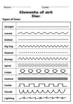 type of lines, type of Lines for Kids, type of lines in art, type of lines worksheet for kids, type of lines handout, elements of art, type of lines for kindergarten, type of lines for grade 1, elements of art line worksheet, elements of art worksheet pdf, lines of All Kinds, different kinds of lines, Elements of art handout and worksheet, line worksheet for preschool, line worksheet, line worksheet for kindergarten, line worksheet for grade 1, line in art, art worksheet, art worksheet for kids