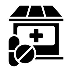 a black and white image of a medicine container