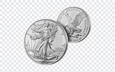 Collectible Silver Coins PNG
