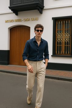 Step into a world of refined elegance with the old money style. This look showcases the perfect blend of tradition and sophistication, set against a backdrop of architectural beauty. Old Money Formals, Best Formal Dress For Men Combination, Men Outfits For Engagement, Old Style Outfits Men, Engagement Party Mens Outfit, Men's Party Outfit, Aesthetic Dress Outfit Men, Wedding Formal Outfit Men, Men Formal Outfit Classy Wedding