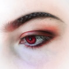 Deep Red Eyes, Dark Red Eyes, Red Grey Eyes, Red And Grey Eyes, Red And Blue Eyes, Red And Black Eyes, Dark Crimson Red Eyes, Red Eye Shadow Man, Dark Red Eyes Aesthetic