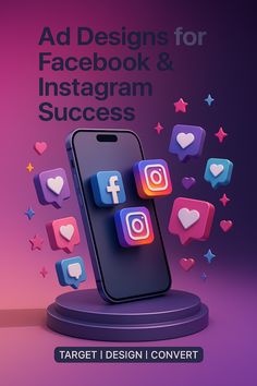 Professional Facebook & Instagram Ad Designs That Convert | Eye-Catching & Scroll-Stopping 🚀