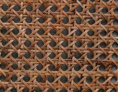 a close up view of a woven material