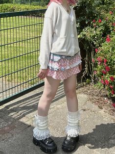 #outfit #outfitinspo #cuteoutfit #kawaii #summer #kawaiioutfit #bow Kimoicore Outfit, Kawaii Fashion Outfits Casual, Kawaiicore Outfits, Kawaii Core Outfit, Kawaii Outfit, Yume Kawaii Outfit, Kawaii Summer Outfits, Kawaiicore Outfit, Cutecore Outfit