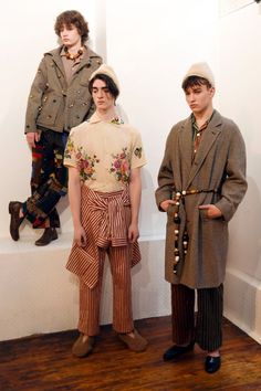 Bode Men’s Fall 2019 | WWD Bode Photoshoot, Bode Mens Fashion, Bode Clothing Brand, Bode Menswear Lookbook, Bode Menswear Fall, Bode Menswear Collection, Bode Menswear, Bode Mens Shirt, Folk Dresses