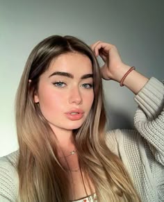 Faith Bryant, Trinity Satin, Trinity Tondeleir, Trinity Rossum, Brunette Green Eyes Aesthetic, The Trinity Models, Bratty Brunette, Bandit Girl, Trinity Santos