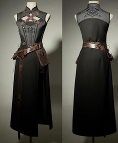 Steam punk🖤🤎  #belchic Fantasy Cloths, Modern Fantasy Clothes, Cyberpunk Dresses, Armor Inspired Clothing, Steampunk Costume Ideas, High Fantasy Outfits, Steampunk Outfits Casual, Aetherpunk Outfit, Dark Fantasy Aesthetic Outfits