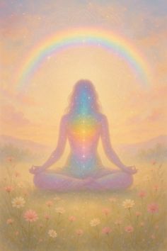 Discover how color can shift your energy and elevate your spirit. 🌈 Start your journey of transformation with The Power of Colors in Spiritual Transformation. ✨ Journaling prompts included!  #ColorHealing #SpiritualGrowth #ChakraBalance #ColorTherapy #TransformationJourney 📘 Get your copy now ! High Vibrations Aesthetic, Divine Feminine Art, Arte Yoga, Vision Board Pics, Vision Board Pictures, Spiritual Transformation, Feminine Art, Yoga Art, Healing Arts