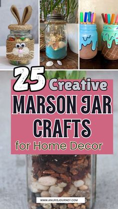 How to Repurpose Mason Jars – 25 DIY Craft Ideas