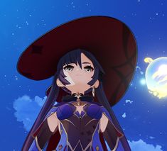 Mona from genshin impact 