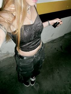 #y2k #goth #allblackoutfit #outfits Alt Clothes, Mall Goth, All Black Outfit, Gothic Lolita, Instagram Profile, Outfit Inspo, Black, Instagram