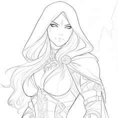 Dnd Coloring Page, Pencil Drawing Images, Animal Drawings Sketches, Female Artwork, Anatomy Sketches, Poses References, Anime Eye Drawing, Drawing Skills, Art Drawings Sketches Simple