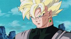 the young gohan from dragon ball is staring into the distance with his eyes closed