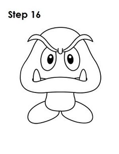 how to draw an angry cartoon character step by step for kids and beginners drawing