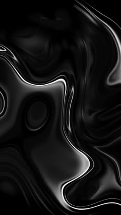 an abstract black and white background with wavy lines