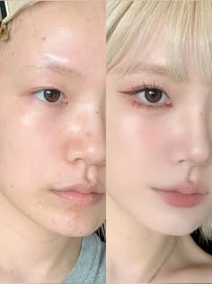 Makeup For Downturned Eyes, Asian Makeup Tutorials, Makeup Tip, Hooded Eye Makeup, Pinterest Makeup, Ethereal Makeup, Asian Eye Makeup, Makeup Transformation, Makeup Makeover