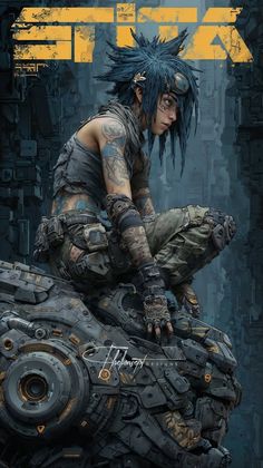 Instagram Dystopian Artwork, Apocalyptic Cyberpunk, Dystopia Character, Post Apocalyptic Cyberpunk, Dystopian Character Aesthetic, What Is A Dystopian World, Cyberpunk Apocalypse, Wasteland Cyberpunk, Types Of Dystopian Worlds