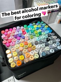 The best alcohol markers for coloring 💖