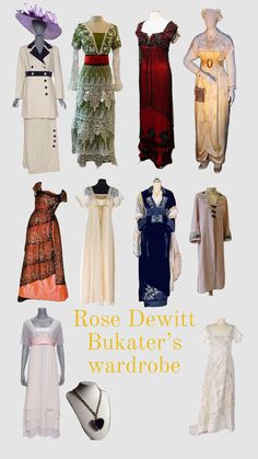 Titanic #titanic #rosedandjack #outfit #wordrobe #rose Titanic Costume, Film Titanic, Titanic Dress, Rose Costume, Fairy Clothes, Victorian Clothing, Movie Costumes, Edwardian Fashion, Historical Dresses