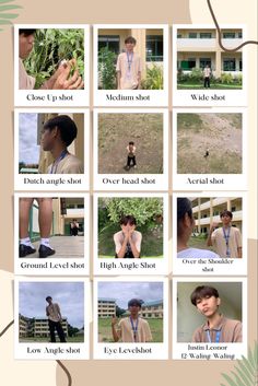 the poster shows different types of people in various outfits and ties, including men's clothing