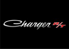 the logo for charger r / t, which is part of an automobile company