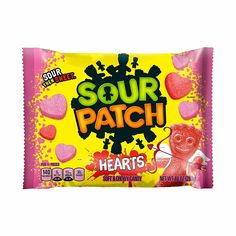 sour patch heart shaped candy bar