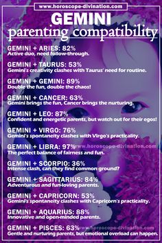 is gemini a good parent? gemini meme shows parenting compatibility of gemini with other zodiac signs