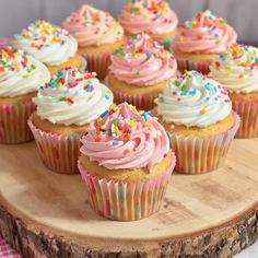 Funfetti Cupcakes