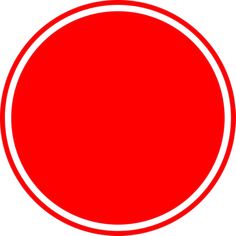 a red circle with white lines in the center, on a white background png
