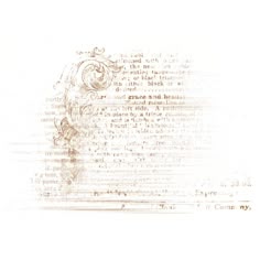 an old paper with writing on it