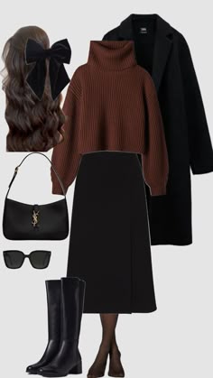 Skirt Tulle, Stile Blair Waldorf, Adrette Outfits, Fest Outfits, Modesty Outfits, Cute Modest Outfits, Tendances Mode Automne, Trendy Fall Outfits, Everyday Fashion Outfits