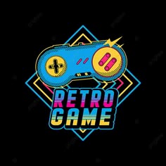 retro game t shirt design