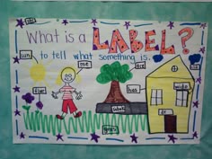 Mrs. Bohaty's Kindergarten Kingdom Sorting Anchor Chart Kindergarten, Bme Anchor Chart Kindergarten, Kindergarten Labeling Activities, Labeling Anchor Chart Kindergarten, Drawing Anchor Chart Kindergarten, Visualizing Anchor Chart 1st Grade, Writing Process Anchor Chart 1st Grade, Label Anchor Chart Kindergarten, Labeling For Kindergarten