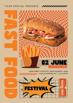 the fast food festival is coming to town