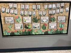 Rustic Cactus Classroom Decor, Cactus Board, Desert Classroom Display, Cactus Themed Door Display, Cactus Birthday Board Classroom, Cactus Themed Classroom Poster, Cactus Classroom Library/reading Display, Cactus-themed Motivational Board, Cactus-themed Wall Mural In Classroom