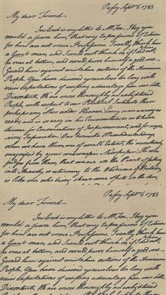 an old letter with writing on it